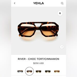 VEHLA river aviator sunglasses